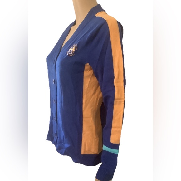 Pebble Beach Golf Cardigan links Sweater Button Down, size  Medium, V neck, - Picture 12 of 12